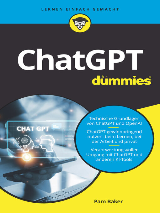 Titeldetails für ChatGPT für Dummies nach Pam Baker - Verfügbar